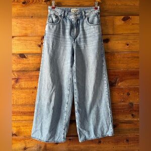 Madewell Curvy Super Wide Leg Jeans